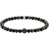 Thomas Sabo - A2184-806-7 - Armband - Zwart - Gerecycled Zilver - Tijgeroog