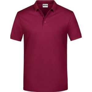 James And Nicholson Heren Basis Polo Shirt (Wijn)