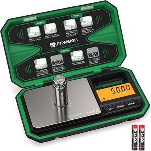 Digitale zakweegschaal tot 200 g met precisie van 0,01 g - Perfect voor sieraden, voedsel en edelstenen