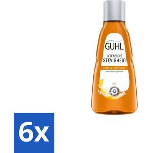 Guhl - Shampoo Mini - Intensieve Stevigheid - 50 ml - Voordeelverpakking - 6 stuks