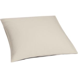Yumeko kussensloop katoen TENCEL™ sandy taupe 60x70 - Biologisch & ecologisch - 1 stuk