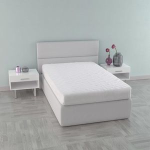 Gewatteerde waterdichte matrashoes 120x195 cm met rits