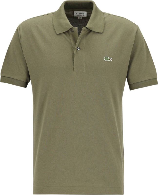 Lacoste - L1212 - Poloshirt - Olijf - Classic Fit