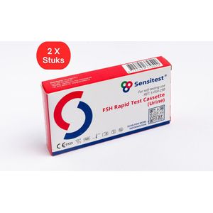 FSH Sneltest – 4 stuks – Zelftest voor (peri)menopauze – Resultaat in ±3 minuten – Eenvoudig thuis te gebruiken – Inclusief pipetten & handleiding