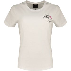 Colmar 86646zf T-shirt Met Korte Mouwen Wit S Vrouw