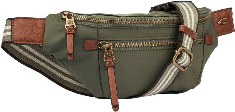 camel active Gordeltas Bari Belt Bag Khaki Olijfgroen