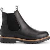 Travelin - Agder - Chelsea Boots - Zwart - Leer