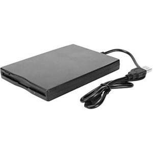 Draagbare USB-diskettedrive 3,5-inch 720KB - Kaartlezer voor Computer - Externe Diskettedrive voor Windows 10/7/VISTA/8/XP/ME/2000 .