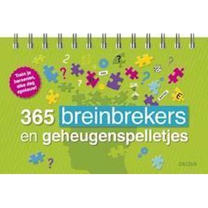 365 breinbrekers en geheugenspelletjes