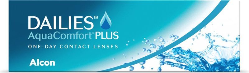 -10.50 - DAILIES® AquaComfort PLUS® - 30 pack - Daglenzen - BC 8.70 - Contactlenzen