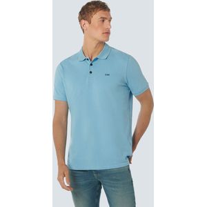 No Excess Mannen Klassiek Polo Aqua XL