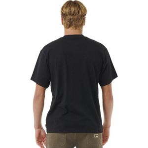 Rip Curl Heren Zoeken Embriodery Tee - Black