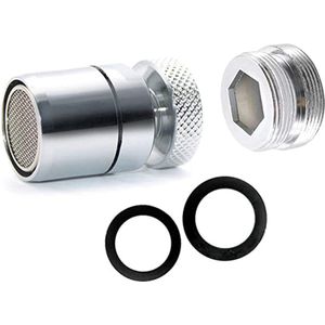 waterbesparend opzetstuk voor kraan (roestvrij) kraan opzetstuk / kraan opzetstuk - faucet attachment - Crane extension