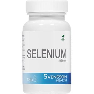 Svensson Selenium Methionine - 100 veganistische tabletten - 200 mcg Selenium