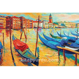 Venetië Italië | Houten Legpuzzel | King of Puzzle | 500 Stukjes | 44 x 29.5 cm