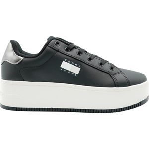 Tommy Hilfiger TJW Flatform Dames Sneaker - Warm Stone - Maat 41