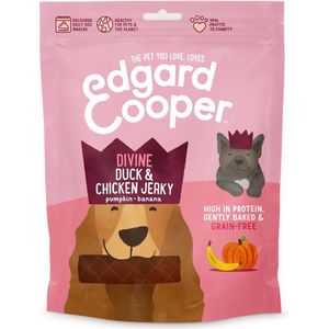 Edgard & Cooper Eend & Kip Jerky - voor honden - Hondensnack - 150 g