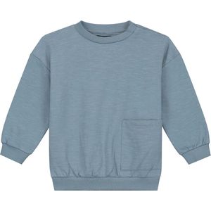 Sweet Petit baby sweater - Jongens - Deep Water Blue - Maat 62