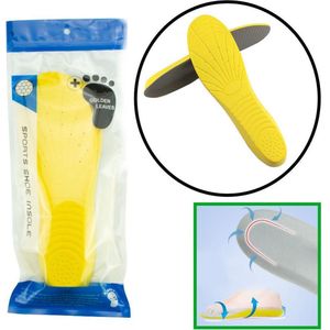 Inlegzolen - Foam - SPORT - Inlegzooltjes - Indoor & Outdoor Sporten - Schoenen zooltjes - 36 tm 41 - Heren - Dames