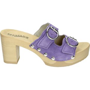 Softclox - S3572 EVI - Klompen - Paars - Suede - Woodstock Zool