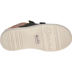 Naturino Trajan Groen-Cognac Velcroschoen