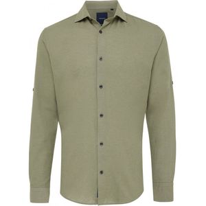 TRESANTI | CABRINI | Linnenmix shirt | Army groen | Size S