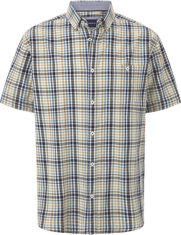 Babista - VICONIO - Overhemd - Blauw - Korte Mouwen