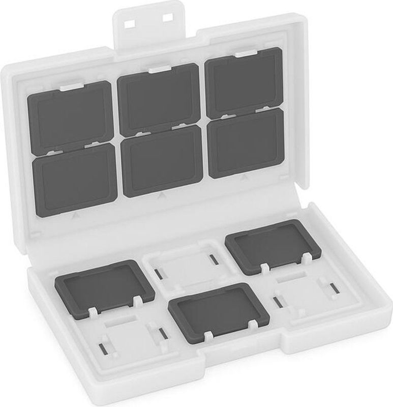 Game Card Case - Zwart - Geschikt voor Nintendo Switch/Switch 2 - Tot 24 Spelkaarten