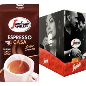 Segafredo - Casa Espresso Bonen- 4 x 1 kg