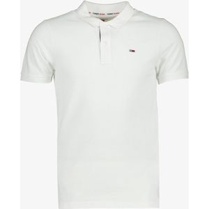 Tommy Hilfiger heren polo wit - Maat L