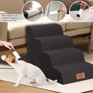 Hondentrappen, zachte comfortabele trappen voor huisdieren 73D x 40W x 53H centimetres