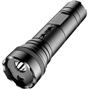 DrPhone 4K UltraVision - Zaklamp Camera Recorder – LED Flashlight – 4K Video 18MP Foto – 120° Groothoek – Outdoor Beveiliging