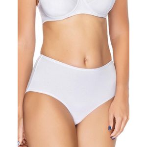 Hoogwaardige Dames Onderbroek / Ondergoed / Slip | Tailleslip | Hoge Taille / Stretch | Wit - XXL/XXXL