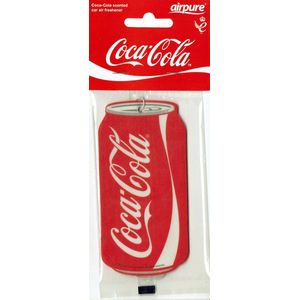 Coca Cola Auto Geurhanger - Luchtverfrisser - 11cm - Cola - Cola blikje - Autoverfrisser