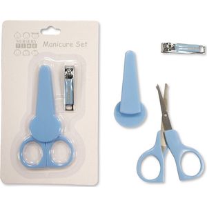 Nursery Time Manicureset Baby Blauw 2-delig