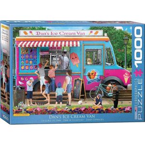 Eurographics puzzel Dan's Ice Cream Van - Paul Normand - 1000 stukjes