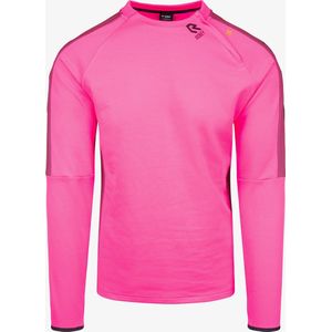 Robey Performance Cross-Zip Top - Neon Pink - 140