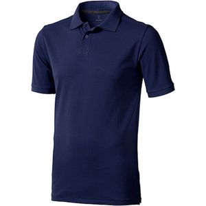 Men's Calgary Polo met korte mouwen Navy - XXL