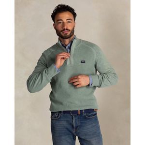 NZA - Groene - Half Zip Trui - Katoen