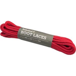 Originele Timberland veters F1 Rood 63''- 160cm