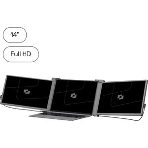 Screenmate - Expand 14’’ - Draagbare Monitor - Grijs - Inclusief Beschermhoes - Full HD - HDR - IPS