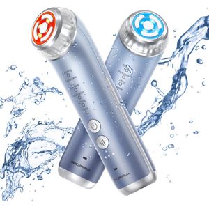IBORRIA M2 PRO Huidverjongingsapparaat – EMS Gezichtsmassage Apparaat – Anti Aging Apparaat – Lichttherapie – Facelift Apparaat – Stimuleert Collageen - Blauw