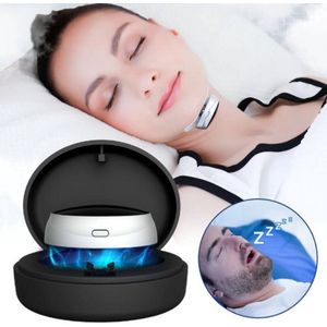 Slim Antisnurkapparaat – Dubbele Pulse Spierstimulator – Stop Snurken en Ademhalingscorrector –Gezondheidszorg – Snurkstopper, Ademhalingshulp, Snurkbehandeling, Snurkpreventie