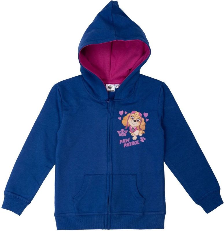 United Labels - Paw Patrol - Sweatjack - Blauw - Hoodie - 98/104 cm