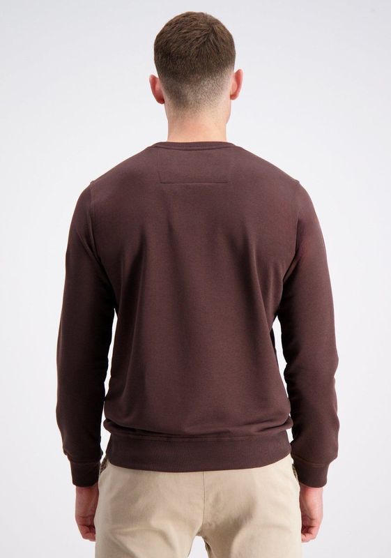 GABBIANO sweater donkerbruin