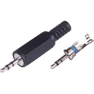 Scanpart jack stekker - 2.5 mm - Met soldeeraansluiting - Stereo audio