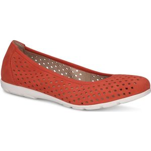 Caprice - 9-22114-44 - Ballerina - Zwart - Leer - G-breedte