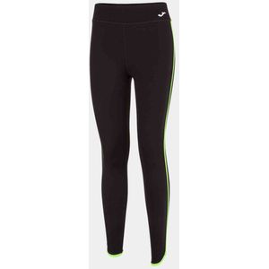Joma - Combi Torneo - Legging - Zwart - Met Split Aan de Onderkant