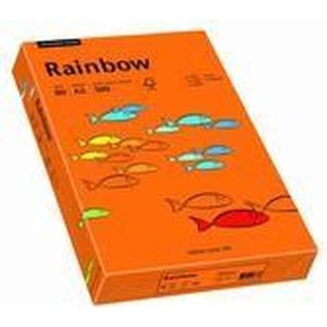 Rainbow gekleurd papier A3 160 gram 26 dieporanje 250 vel