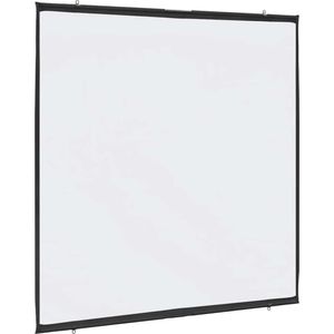 vidaXL - Projectiescherm - wandhangend - 89 - inch - 1:1
